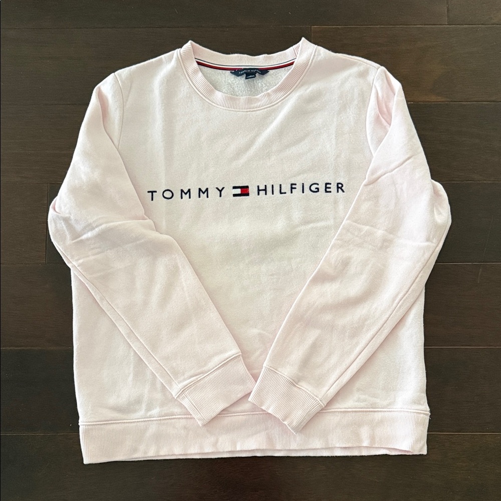 Tommy Hilfiger Pastel Pink Crewneck